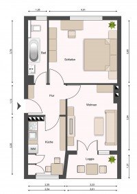 Bild (01deb7febe82f8a918c9baa8de930dfd): 2-Zimmer-Wohnung in Top-Lage zu verkaufen, perfekt als Kapitalanlage!