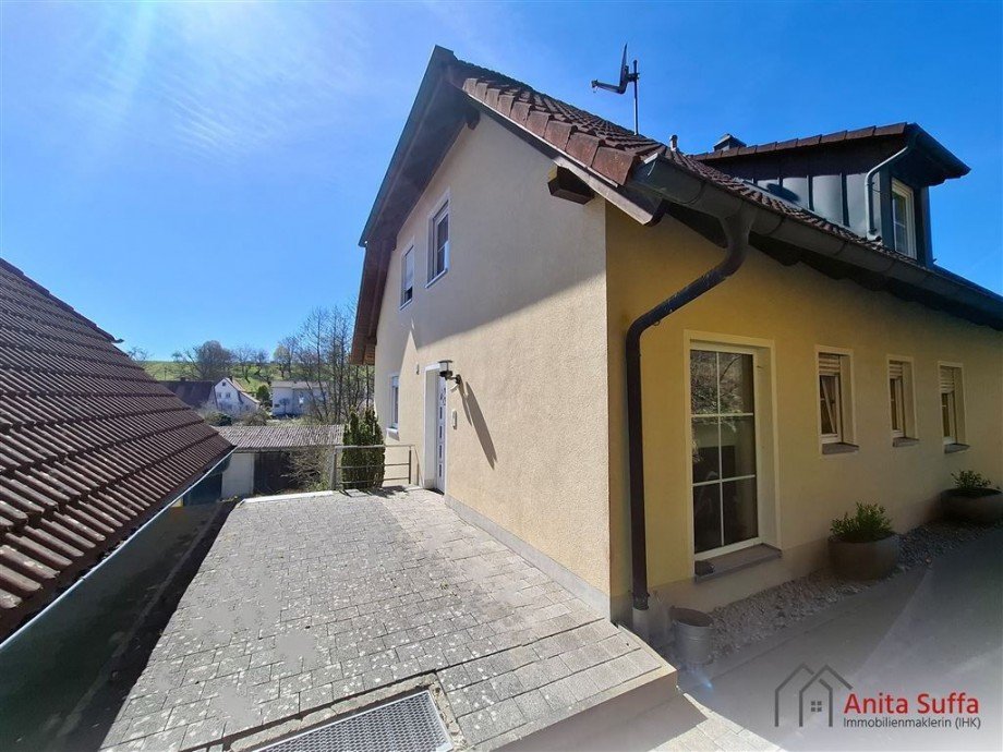 R�ckseite Einfamilienhaus Scheinfeld