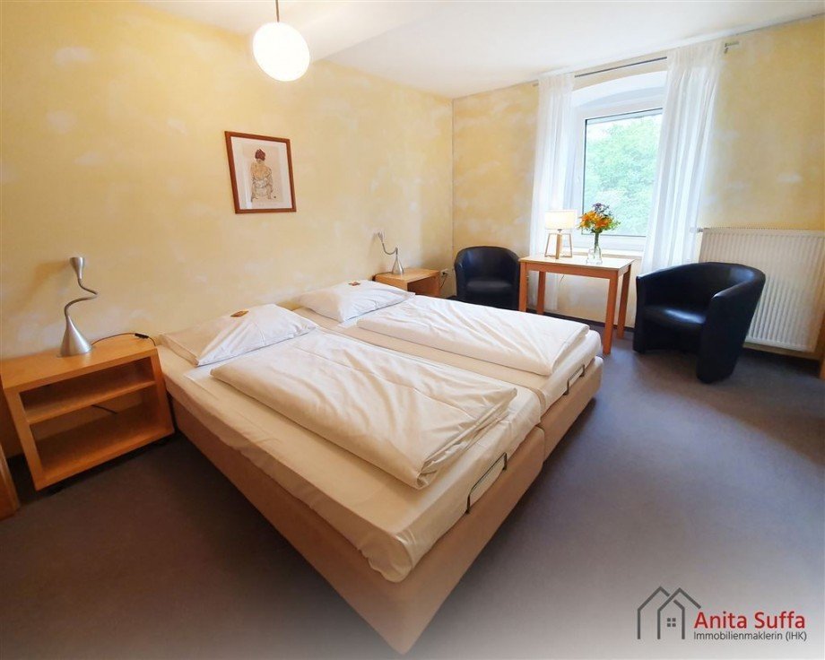 Doppelzimmer 1.OG (Beispiel) Gastronomie und Wohnung Markt Taschendorf