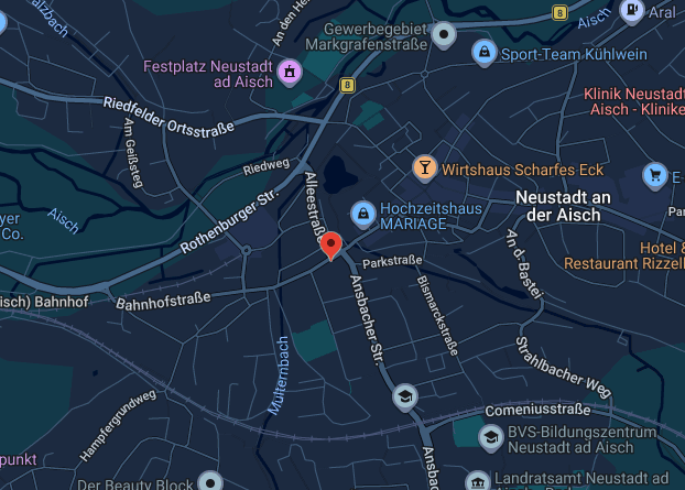 Lage Einzelhandelsladen Neustadt a d Aisch