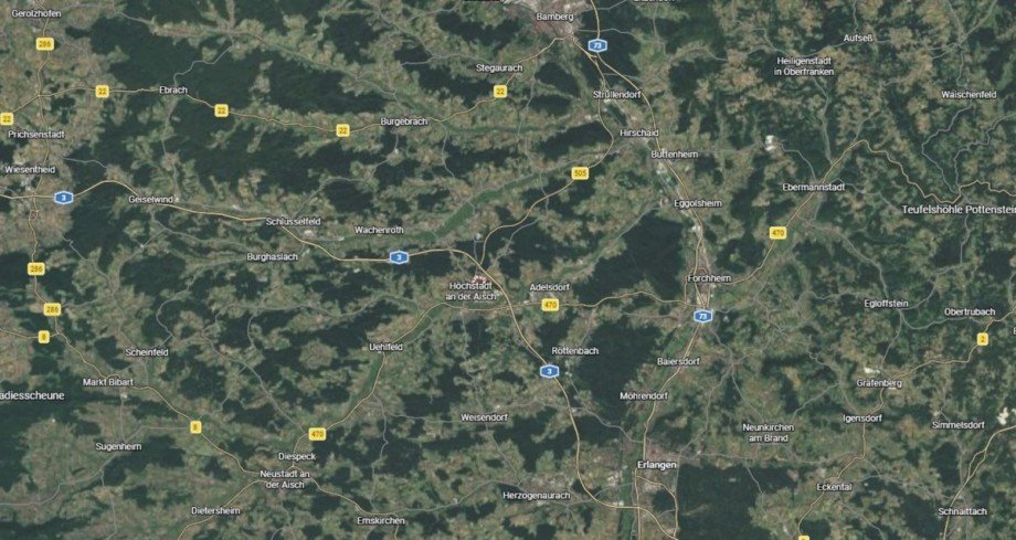 Lageplan Einfamilienhaus H�chstadt a d Aisch