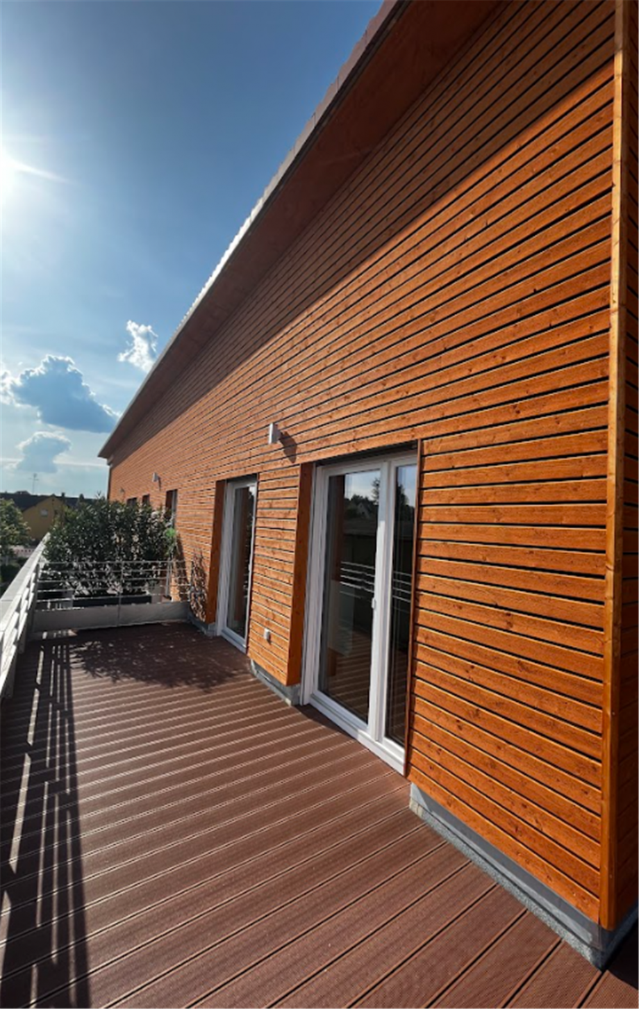Terrasse Penthousewohnung Burghaslach