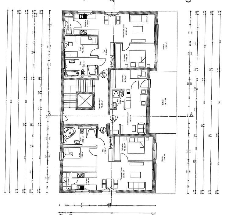 Grundriss OG komplett Etagenwohnung Wachenroth