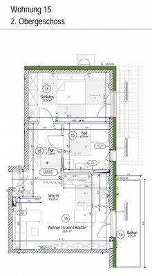 Grundriss Energieeffizientes Wohnen: QNG40 Neubau - ETW mit Top - KfW - Darlehen und Garage!
