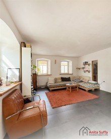 Wohnzimmer EG Ein historisches Schmuckst�ck voller Charme und
M�glichkeiten f�r die ganze Familie!