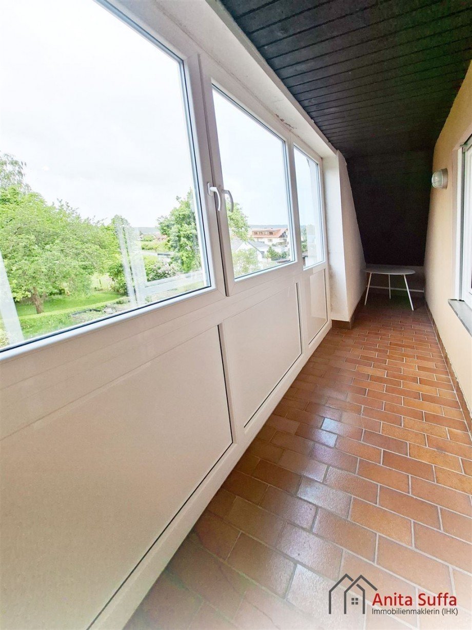 Balkon/Wintergarten Etagenwohnung Dachsbach