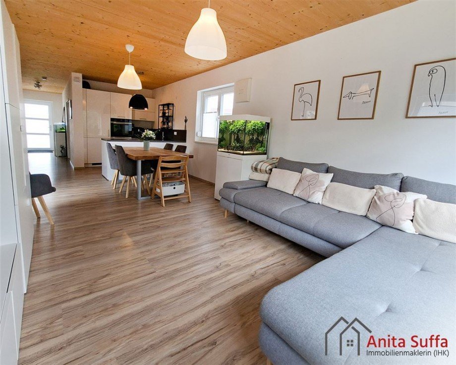 Wohn/ Essbereich Erdgeschosswohnung Burghaslach
