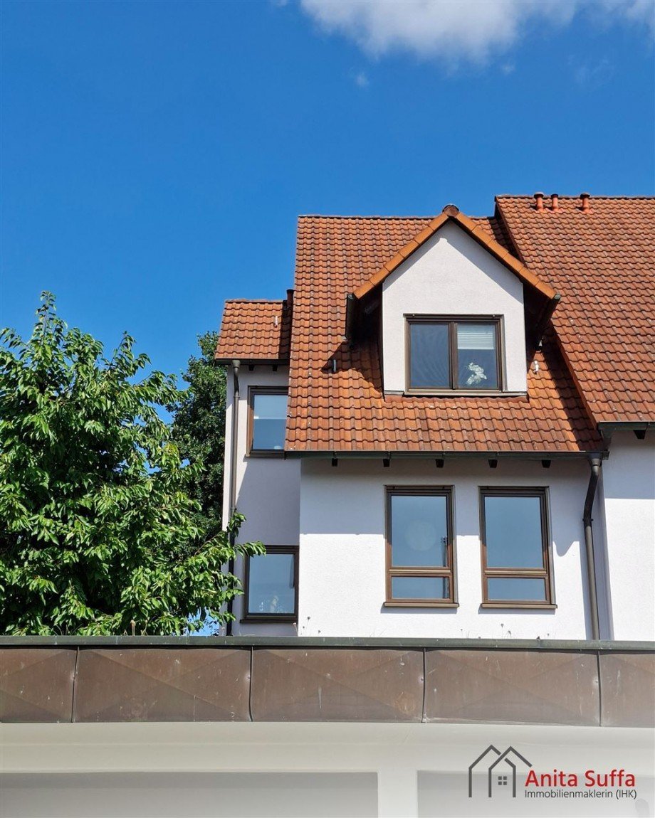 Ausschnit Aussenansicht Erdgeschosswohnung Wilhermsdorf
