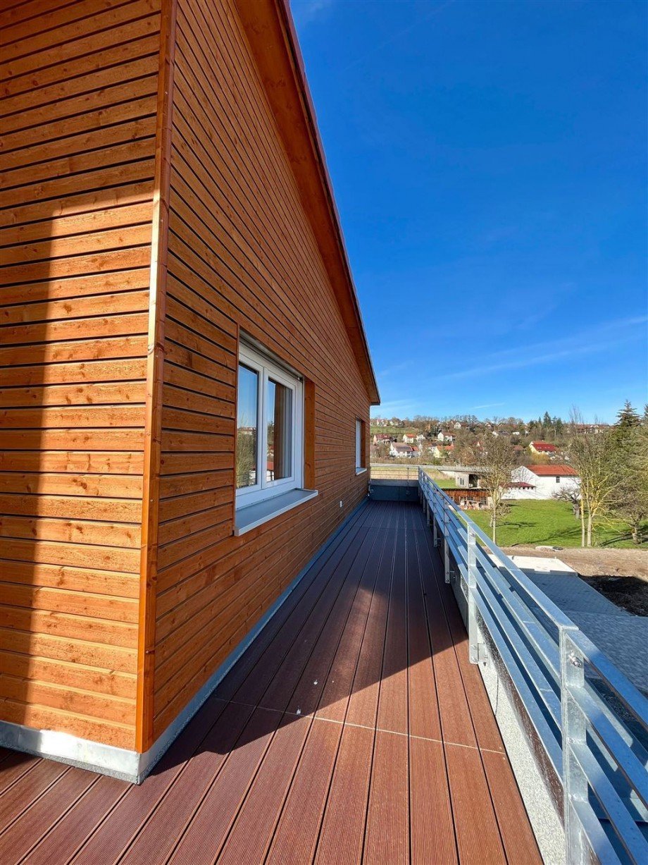 Terrasse Penthousewohnung Burghaslach