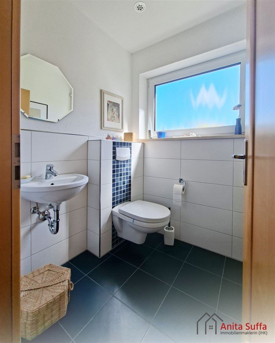 G�ste-WC EG Haupthaus Zweifamilienhaus Markt Bibart