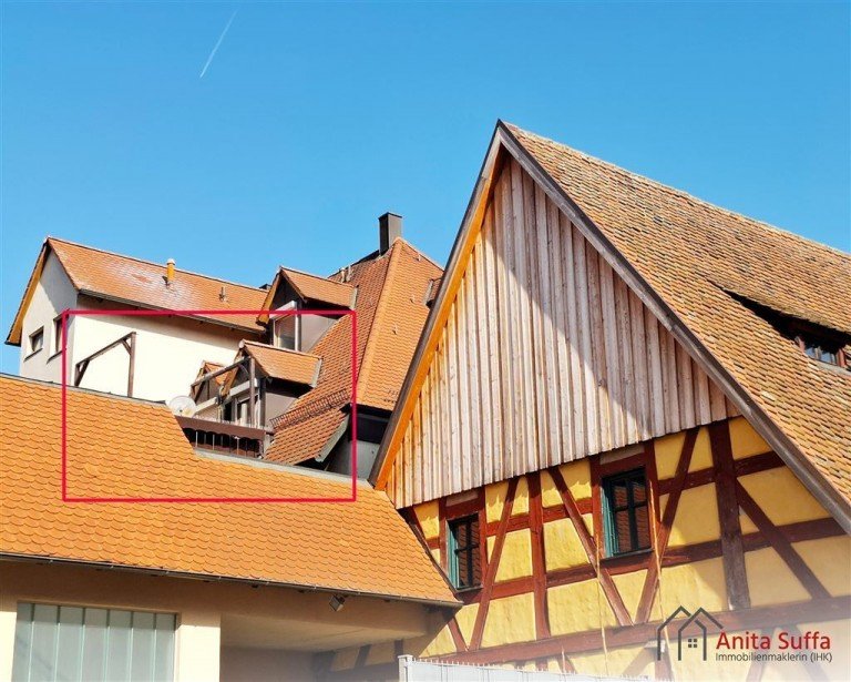 Aussenansicht F�rth Etagenwohnung Charmante 3-Zimmer-Wohnung mit traumaftem Blick �ber die D�cher von F�rth