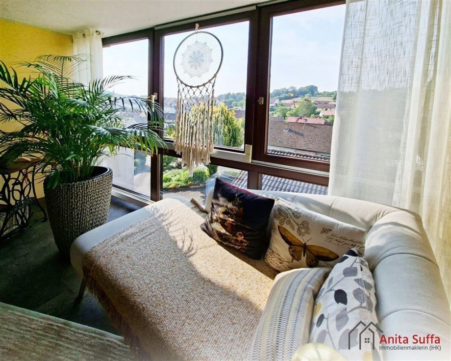 Ausblick Esszimmer DG Mehrfamilienhaus M�nchsteinach