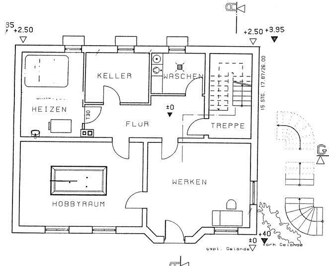 Grundriss KG Einfamilienhaus Scheinfeld