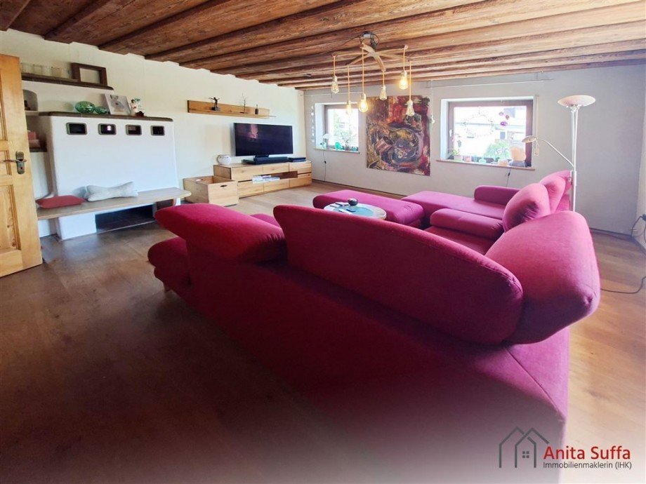 Wohnzimmer OG Zweifamilienhaus Dachsbach