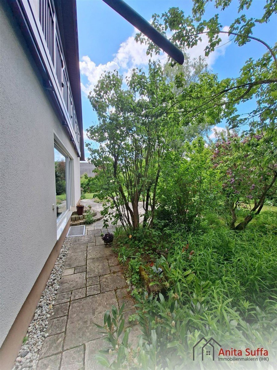 Weg Garten Zweifamilienhaus Markt Bibart
