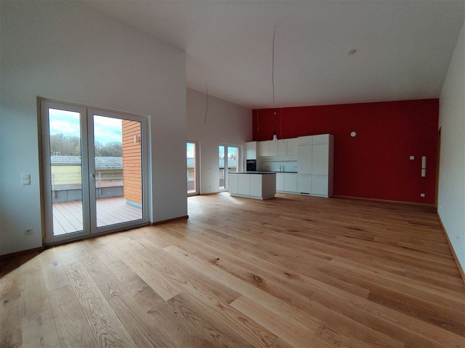 Wohnbereich Penthousewohnung Burghaslach