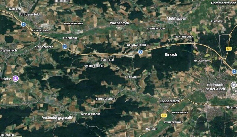 Lage Einfamilienhaus Wachenroth