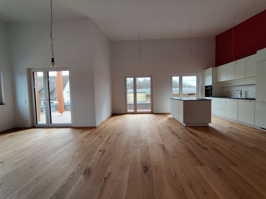 Wohnbereich Penthousewohnung Burghaslach