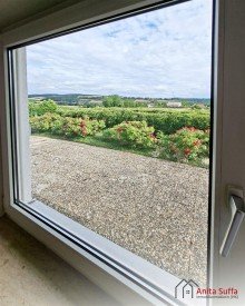 Ausblick K�che Gro�z�giges Doppelhaus mit Weitblick, Gartenidylle und vielseitigen Nutzungsm�glichkeiten!