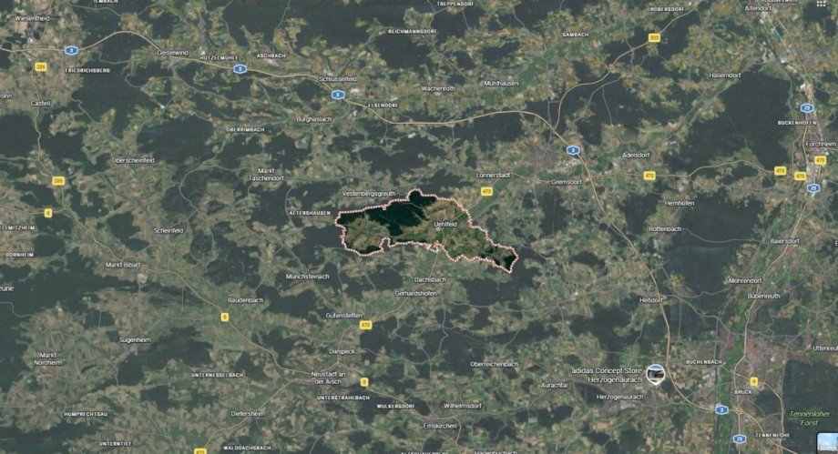 Lage Einfamilienhaus Uehlfeld