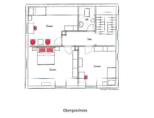 Grundriss OG Einfamilienhaus Herzogenaurach