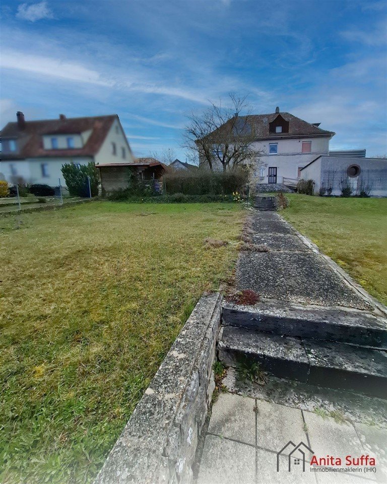 Au�enansicht Uffenheim Doppelhaush�lfte Zeitlos sch�n - historische Doppelhaush�lfte mit gro�em Garten und Doppelgarage