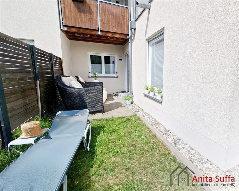 Terrasse Erdgeschosswohnung Burghaslach