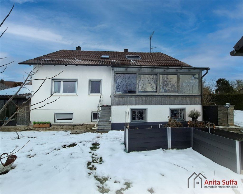 Hausansicht Garten Einfamilienhaus Neustadt a d Aisch