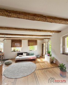 Wohnzimmer OG Ein historisches Schmuckst�ck voller Charme und
M�glichkeiten f�r die ganze Familie!