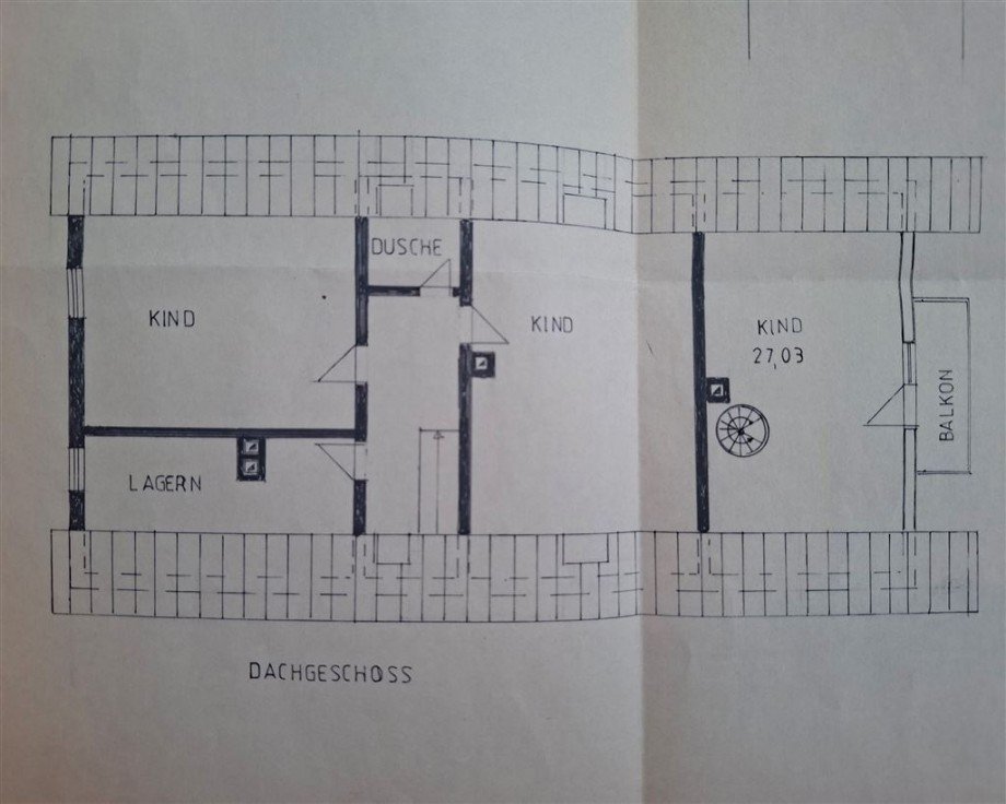 Grundriss DG Zweifamilienhaus Dachsbach