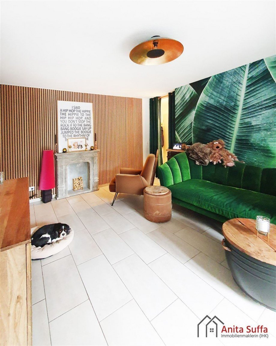 Wohnzimmer Erdgeschosswohnung Neustadt a d Aisch