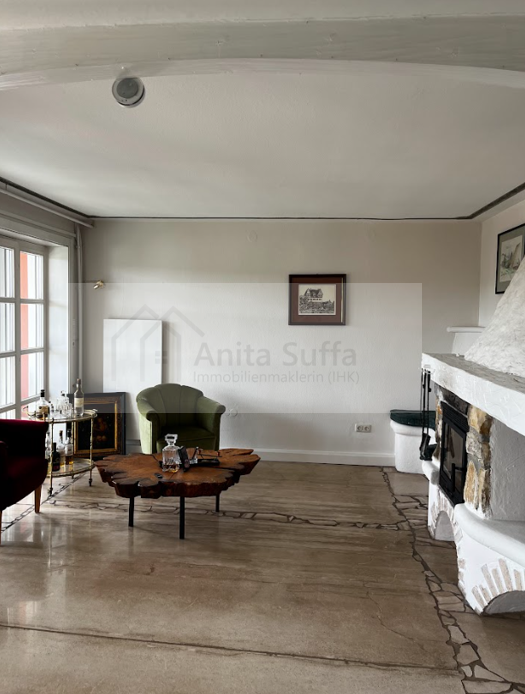 Wohnzimmer Souterrainwohnung Burghaslach