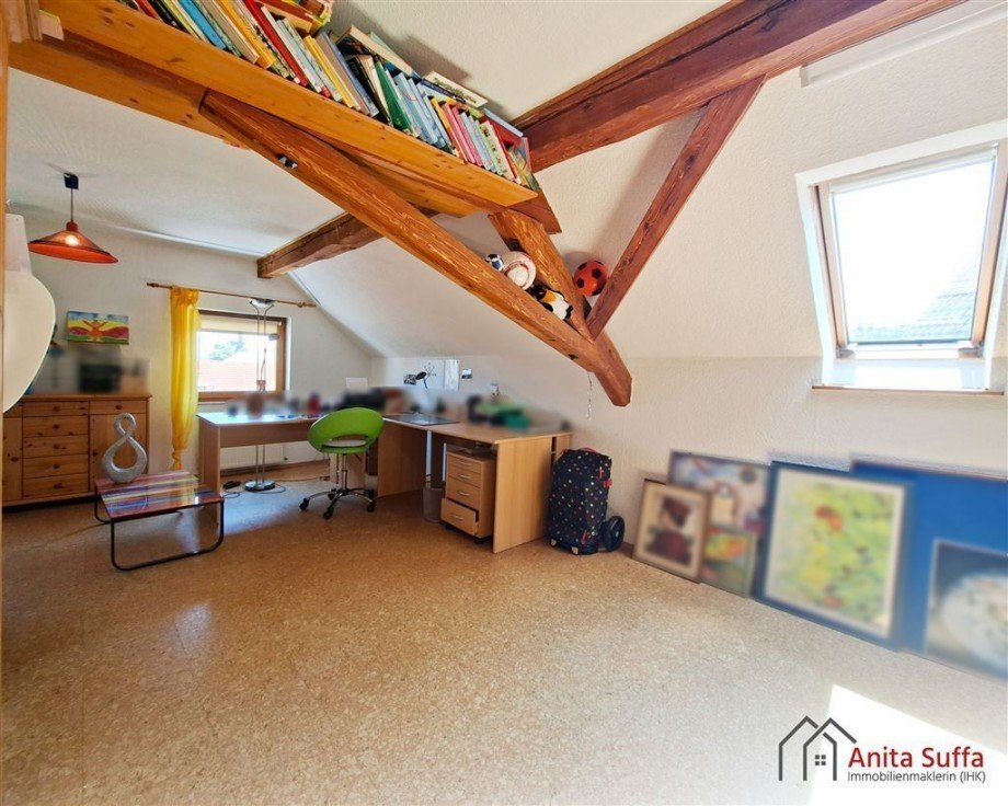 Zimmer 2 DG Zweifamilienhaus Dachsbach