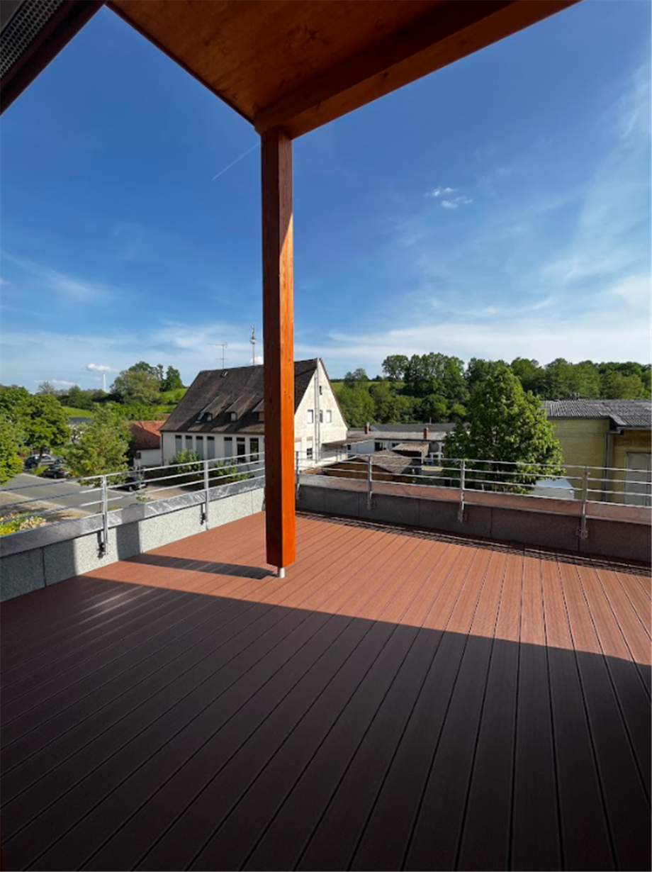 Terrasse (3) Penthousewohnung Burghaslach