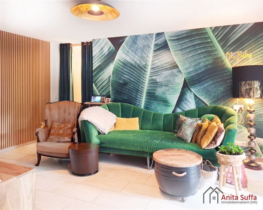 Wohnzimmer Erdgeschosswohnung Neustadt a d Aisch