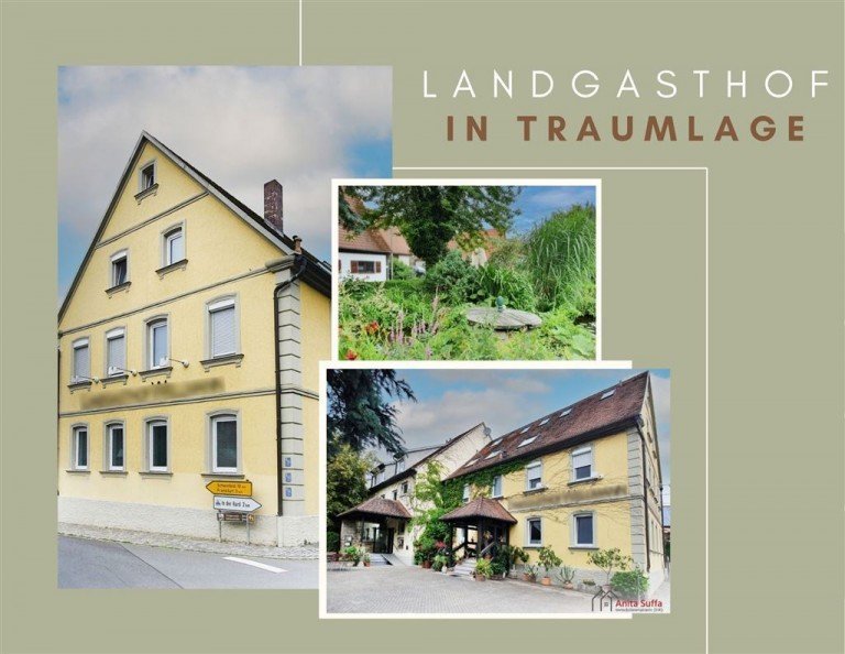 Landgasthof Markt Taschendorf Gastronomie und Wohnung Einzigartige Lebens- und Gesch�ftschance: Landgasthof mit 31 Zimmern in idyllischer Naturlage