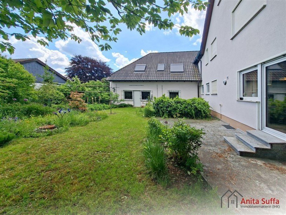 Hintere Garten Zweifamilienhaus Markt Bibart