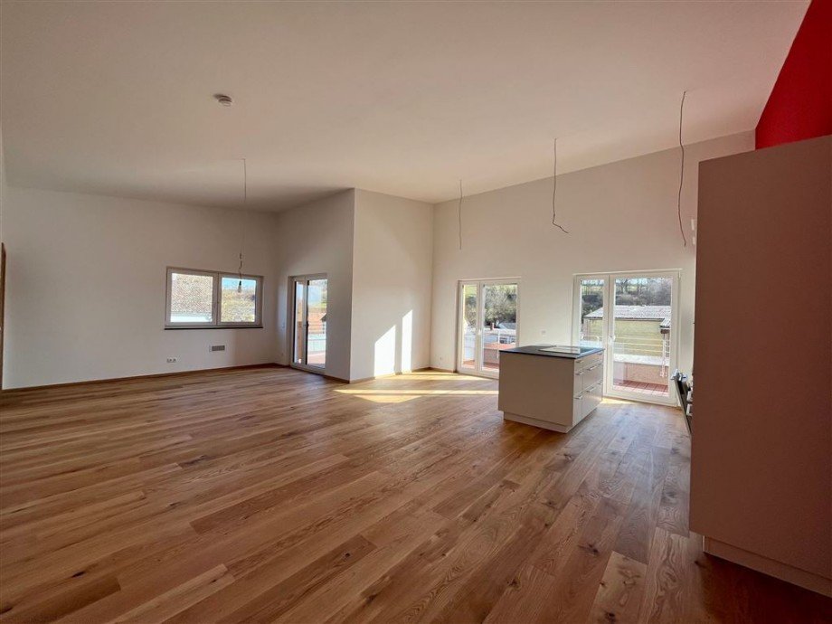Wohnbereich Penthousewohnung Burghaslach