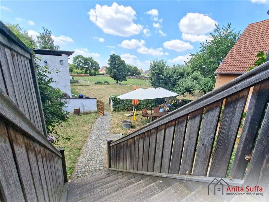 Gartenzugang Zweifamilienhaus Dachsbach