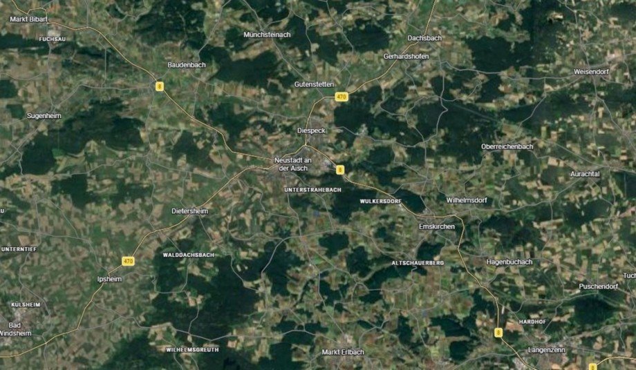 Lage Einfamilienhaus Neustadt a d Aisch