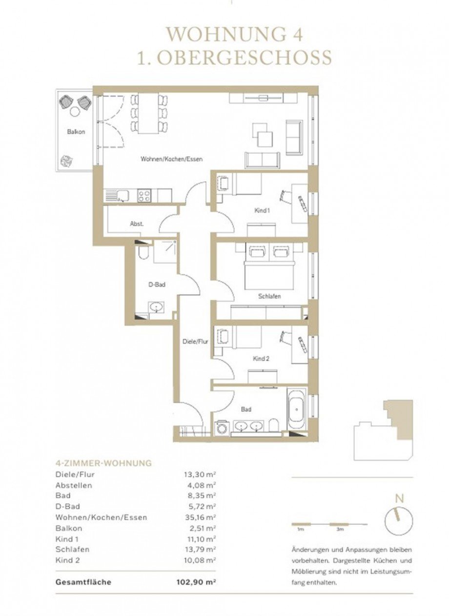 WHG 4 Etagenwohnung Leipzig