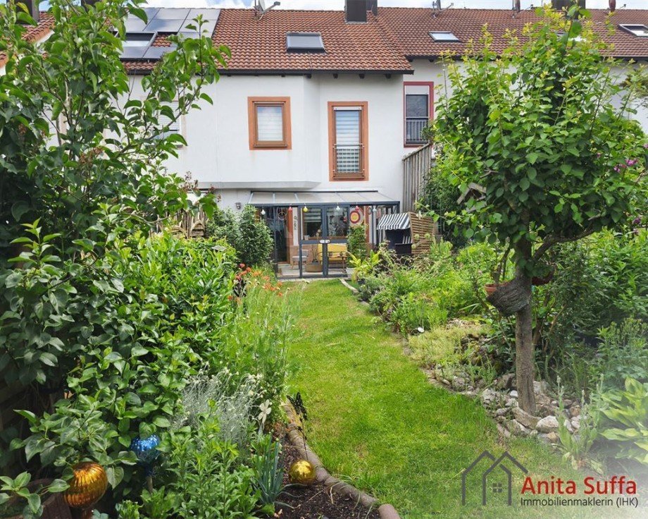 Au�enansicht Garten Reihenhaus Dietersheim , Mittelfr