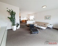 Wohn- und Essbereich Gro�z�giges Doppelhaus mit Weitblick, Gartenidylle und vielseitigen Nutzungsm�glichkeiten!
