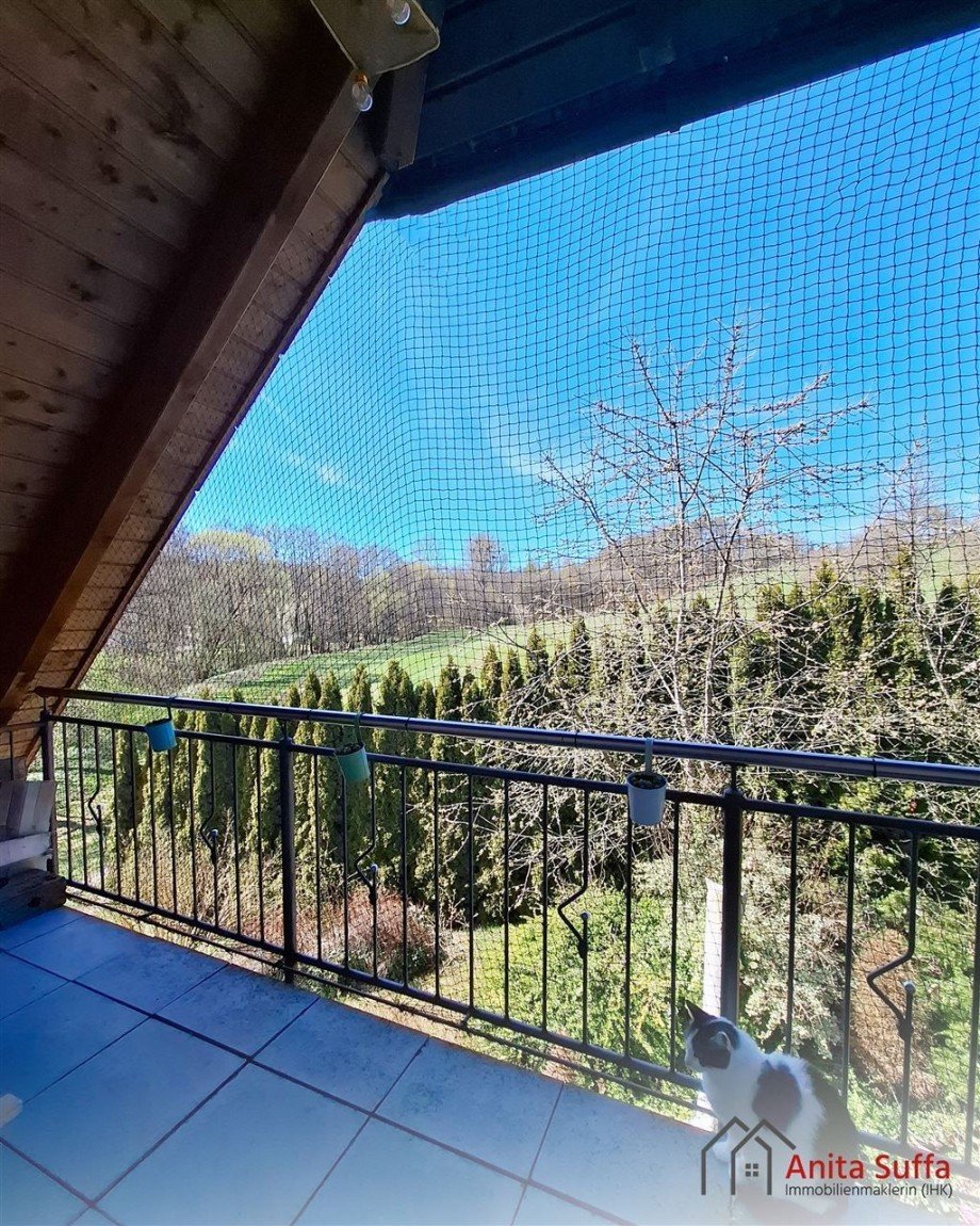 Ausblick Balkon OG Einfamilienhaus Scheinfeld