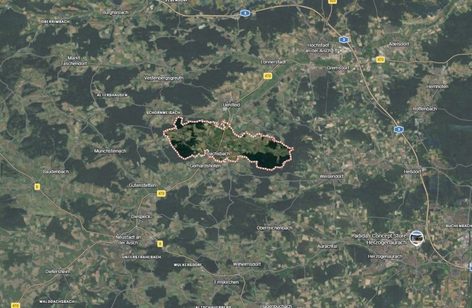 Lage Etagenwohnung Dachsbach