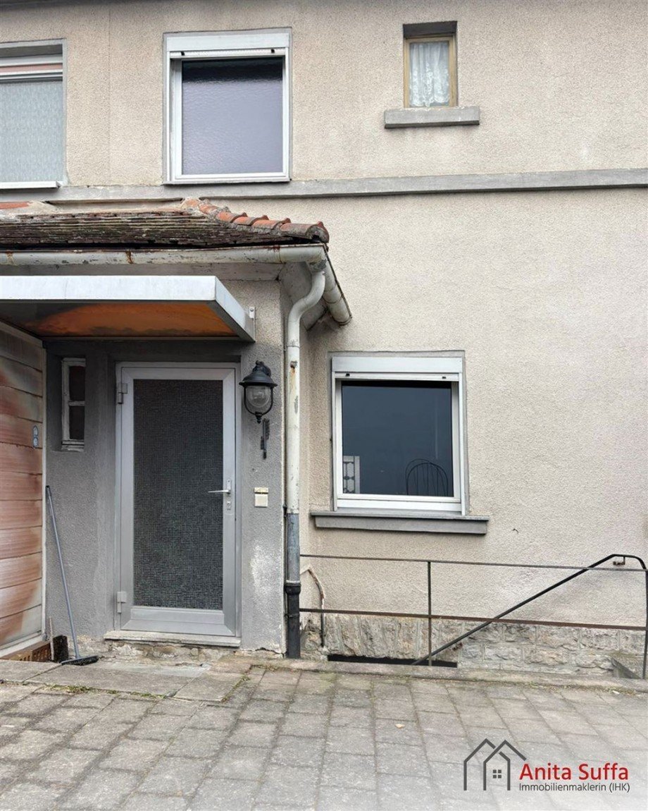 Hintereingang Doppelhaush�lfte Uffenheim