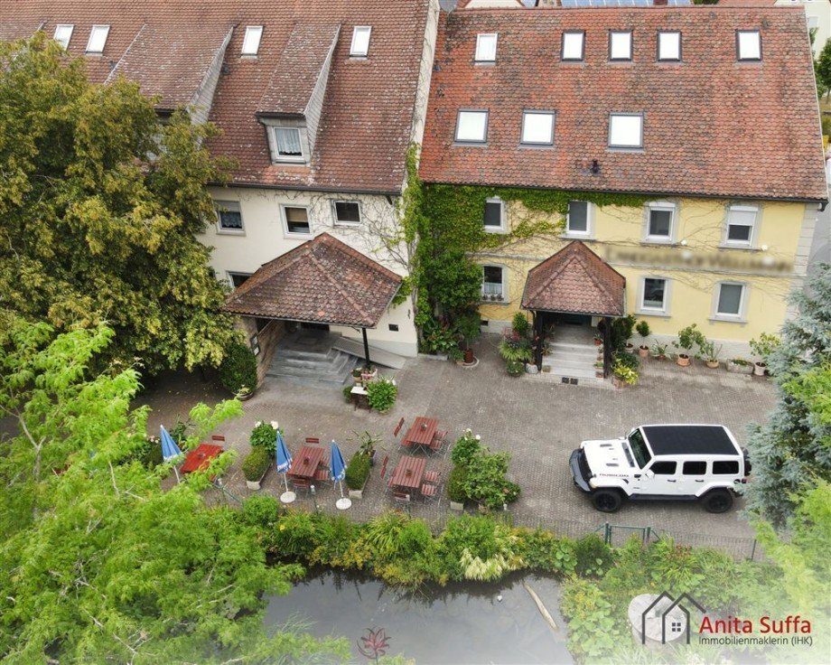 Au�enaufnahme Gastronomie und Wohnung Markt Taschendorf