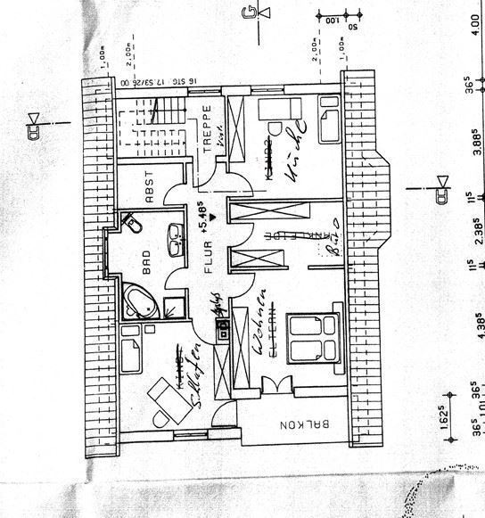 Grundriss DG Neu Einfamilienhaus Scheinfeld