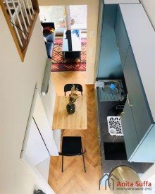 Blick von oben Tiny House Familienfreundliches Anwesen mit zus�tzlichem Wohnmodul f�r G�ste oder Pflege